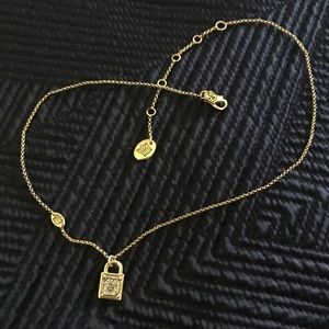 Juicy Couture Padlock Necklace